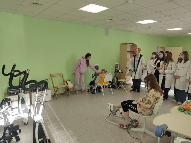 Посещение Белгородской областной детской клинической больницы.